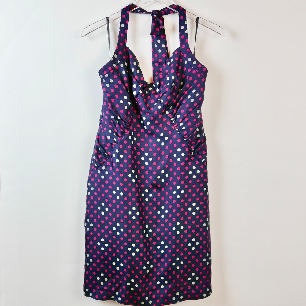 BETSEY JOHNSON Polka Dot Marilyn Style Dress